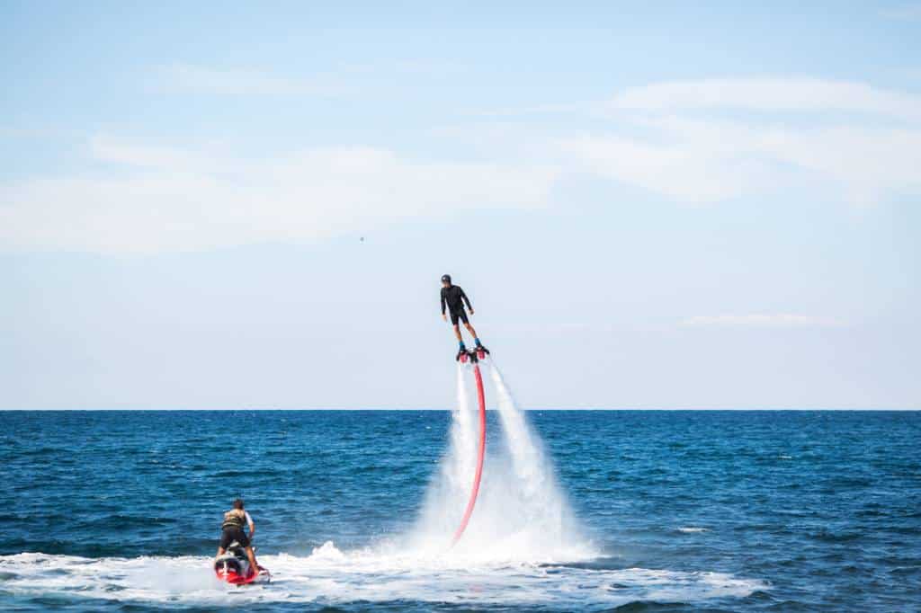 activités marines nautiques Flyboard