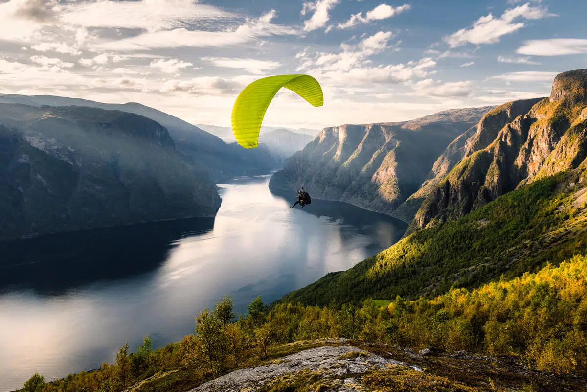 pratiquer le parapente