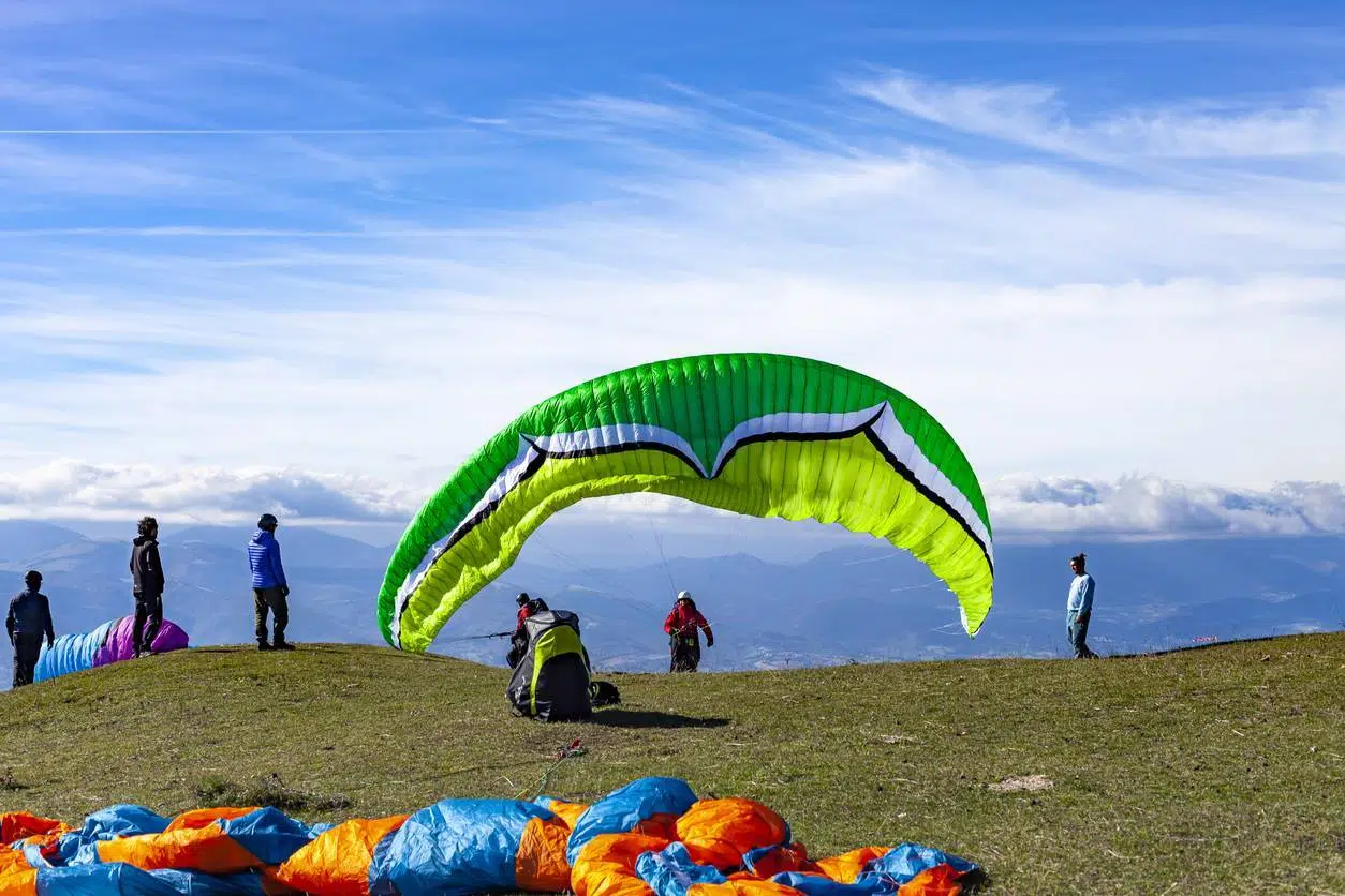 baptême parapente vertige peur du vide