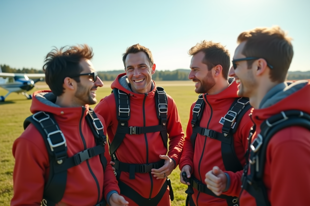 parachutisme préparation