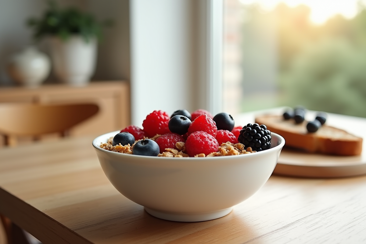 petit-déjeuner protéiné