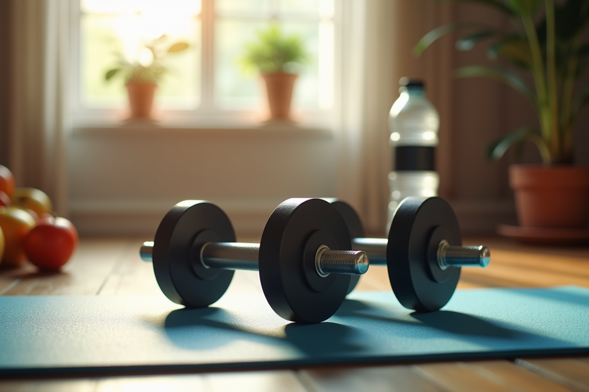 haltères musculation